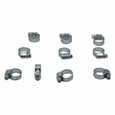 Twin Eagle Imports Grab Kits 10 Piece Zinc 6-15mm Worm Drive Hose Clamp